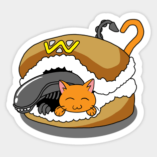 Alien & Jonesy, BFF Sticker